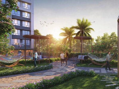 384 sq ft 1 BHK Under Construction property Apartment for sale at Rs 86.40 lacs in Dotom Sapphire in Kandivali West, Mumbai