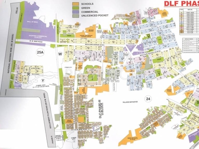 4500 sq ft Plot for sale at Rs 12.00 crore in DLF Phase 3 in Sector 24, Gurgaon