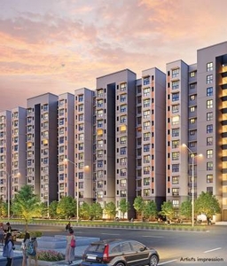 550 sq ft 1 BHK 1T West facing Apartment for sale at Rs 29.90 lacs in Lodha Palava Crown 4th floor in Dombivali, Mumbai