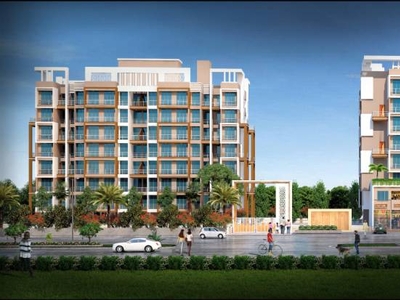565 sq ft 1 BHK 2T East facing Apartment for sale at Rs 21.95 lacs in Ratneshwar Happy Homes in Panvel, Mumbai