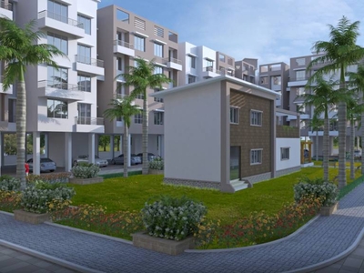 590 sq ft 2 BHK Under Construction property Apartment for sale at Rs 75.00 lacs in National Trinity Paradise Phase 1 in Dombivali, Mumbai