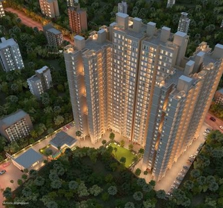 604 sq ft 1 BHK 1T West facing Apartment for sale at Rs 37.00 lacs in Sai Balaji Estate Phase 2 6th floor in Dombivali, Mumbai