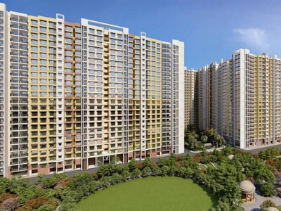 646 sq ft 2 BHK Under Construction property Apartment for sale at Rs 65.46 lacs in Runwal Gardens Phase 4 Bldg No 33 34 in Dombivali, Mumbai