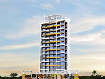 660 sq ft 1 BHK 2T NorthEast facing Apartment for sale at Rs 50.00 lacs in Universal Swami Narayan Heights in Karanjade, Mumbai