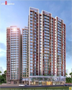 696 sq ft 2 BHK 2T NorthEast facing Apartment for sale at Rs 89.00 lacs in Haware Intelligentia Horizon in Vikhroli, Mumbai