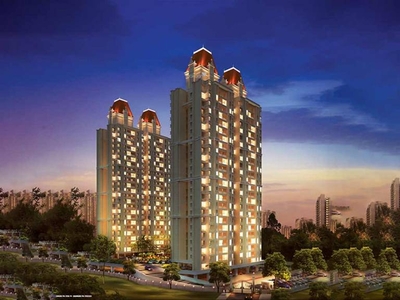 800 sq ft 2 BHK 2T West facing Apartment for sale at Rs 1.30 crore in Gala Pride Palms Majesty A1 B1 Phase 1 in Thane West, Mumbai