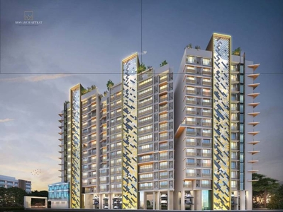 835 sq ft 2 BHK 2T West facing Apartment for sale at Rs 1.34 crore in Monarch Kitkat 6th floor in Borivali East, Mumbai