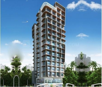 850 sq ft 2 BHK 2T East facing Apartment for sale at Rs 1.23 crore in Romell Allure 6th floor in Borivali East, Mumbai