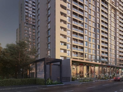 877 sq ft 2 BHK 2T East facing Completed property Apartment for sale at Rs 1.10 crore in Project in Mira Road East, Mumbai