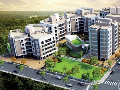 950 sq ft 2 BHK 2T West facing Apartment for sale at Rs 43.56 lacs in Arvel Nisarg Shrushti Phase 1 in Palghar, Mumbai