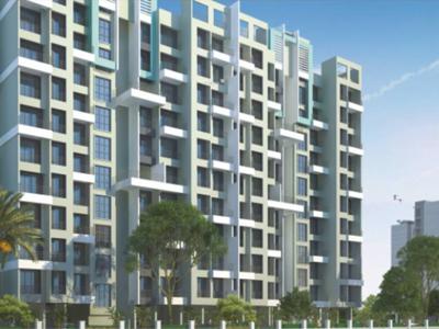 600 sq ft 1 BHK 2T West facing Apartment for sale at Rs 38.50 lacs in Sai Satyam Residency 11th floor in Kalyan West, Mumbai