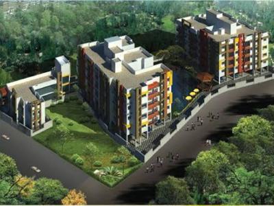 675 sq ft 2 BHK 2T SouthEast facing Apartment for sale at Rs 30.12 lacs in RBN Spring Nest in Behala, Kolkata