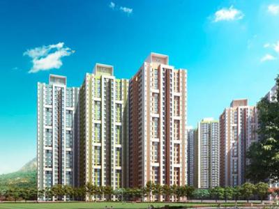 850 sq ft 2 BHK 2T North facing Apartment for sale at Rs 76.00 lacs in Wadhwa Wise City 13th floor in Panvel, Mumbai