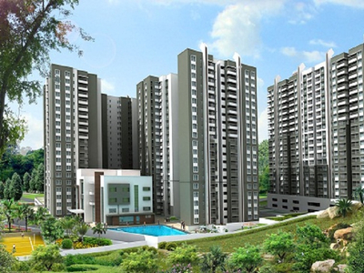 1002 sq ft 2 BHK 2T East facing Apartment for sale at Rs 97.00 lacs in Sobha Dream Gardens in Thanisandra, Bangalore