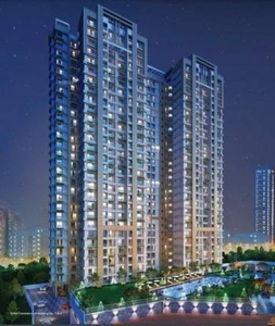 1100 sq ft 2 BHK 2T East facing Apartment for sale at Rs 1.12 crore in Cosmos Horizon 12th floor in Thane West, Mumbai