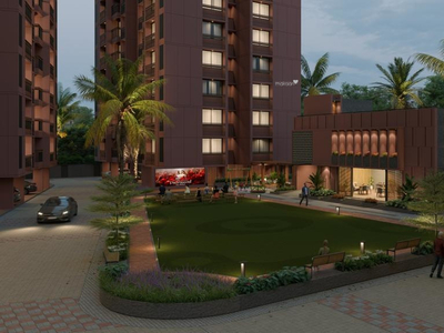 1305 sq ft 2 BHK 2T Apartment for sale at Rs 63.00 lacs in Laxmi ALETA Modern Living in Jagatpur, Ahmedabad