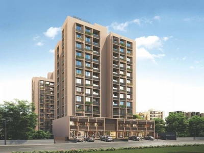 1750 sq ft 3 BHK Launch property Apartment for sale at Rs 62.13 lacs in Greens And Swastik Swastik Greens in Ghuma, Ahmedabad