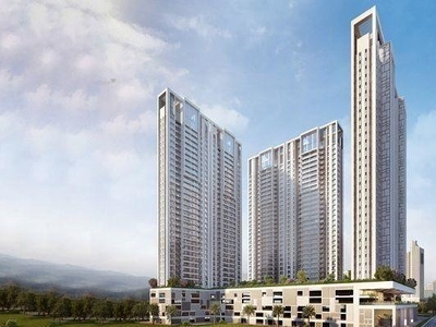 2579 sq ft 4 BHK 4T West facing Apartment for sale at Rs 4.50 crore in Sheth Avalon 18th floor in Thane West, Mumbai