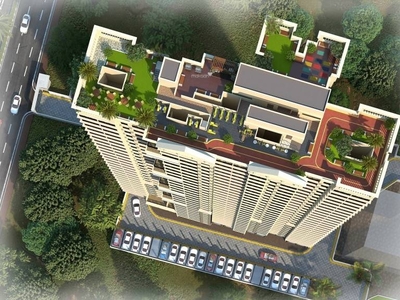 331 sq ft 1 BHK Apartment for sale at Rs 40.42 lacs in Samaira Opulence in Vasai, Mumbai