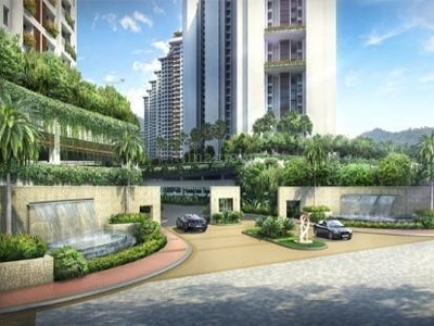 6500 sq ft 5 BHK 5T West facing Apartment for sale at Rs 1.50 crore in T Bhimjyani Neelkanth Woods Olivia 1th floor in Thane West, Mumbai