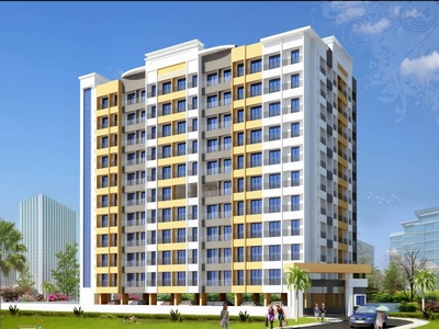 670 sq ft 1 BHK 1T North facing Apartment for sale at Rs 36.00 lacs in Siddhivinayak Heights in Nala Sopara, Mumbai