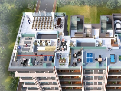 741 sq ft 2 BHK Apartment for sale at Rs 74.10 lacs in Y K And Sons Yashwant Circle in Virar, Mumbai