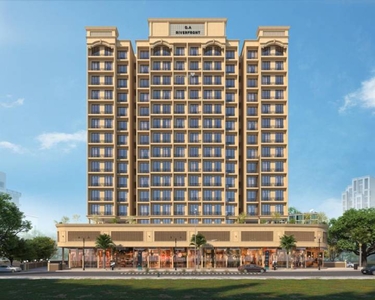 850 sq ft 2 BHK Under Construction property Apartment for sale at Rs 51.86 lacs in RS QA Riverfront in Taloja, Mumbai