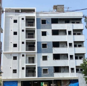 1070 sq ft 2 BHK 2T North facing Apartment for sale at Rs 50.29 lacs in HMDA APPROVED 2 AND 3BHK FLATS 3th floor in Miyapur HMT Swarnapuri Colony, Hyderabad