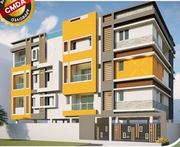 1079 sq ft 2 BHK Completed property Apartment for sale at Rs 72.29 lacs in Vishnu Shivanya Flats in Chitlapakkam, Chennai
