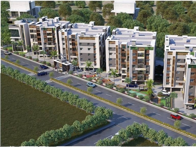 1138 sq ft 2 BHK Launch property Apartment for sale at Rs 62.59 lacs in Jai Vaasavi Brundavanam III in Peerzadiguda, Hyderabad
