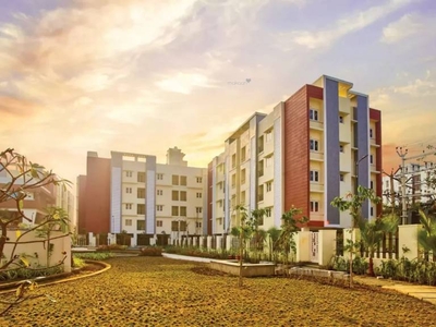 1237 sq ft 3 BHK Completed property Apartment for sale at Rs 69.18 lacs in Doshi First Nest in Chromepet, Chennai