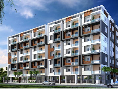 1250 sq ft 2 BHK 2T Completed property Apartment for sale at Rs 79.80 lacs in Project in Manikonda, Hyderabad