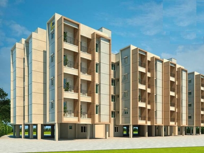 1349 sq ft 3 BHK Apartment for sale at Rs 77.00 lacs in DRA Urbania in Avadi, Chennai