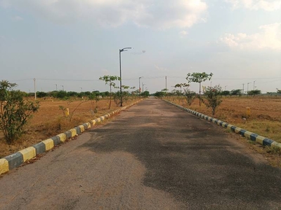 1575 sq ft North facing Plot for sale at Rs 47.25 lacs in Project in Peddapur, Hyderabad