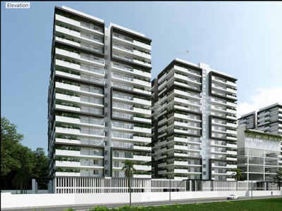 1950 sq ft 3 BHK 3T Apartment for sale at Rs 1.07 crore in AR Homes Rise in Kollur, Hyderabad