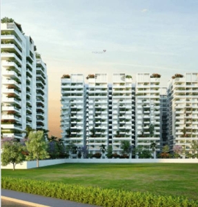 2640 sq ft 3 BHK Under Construction property Apartment for sale at Rs 2.09 crore in Praneeth Praneeth KKRs Pranav Jaitra in Hyder Nagar, Hyderabad