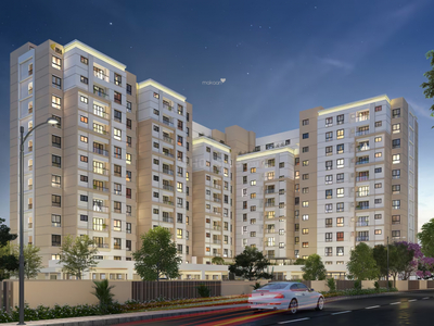 400 sq ft 2 BHK 1T Apartment for sale at Rs 38.50 lacs in DRA Truliv Porur in Porur, Chennai