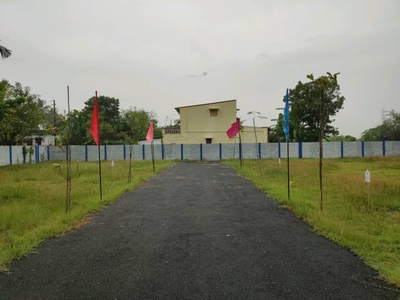 680 sq ft West facing Completed property Plot for sale at Rs 13.60 lacs in Thiru V Gandhikumar G K Avenue in Singaperumal Koil, Chennai