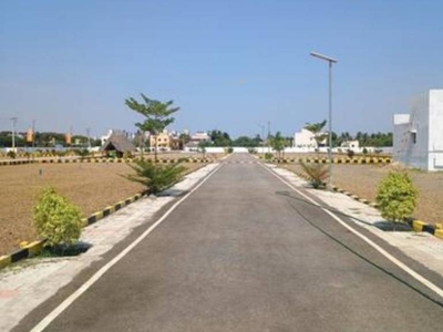 760 sq ft North facing Plot for sale at Rs 23.80 lacs in Project in Puzhal, Chennai