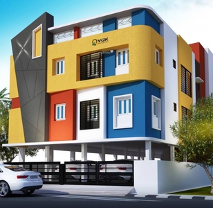 796 sq ft 2 BHK 2T North facing Apartment for sale at Rs 55.00 lacs in VGK Dharika in East Tambaram, Chennai