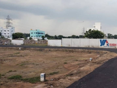 800 sq ft West facing Plot for sale at Rs 16.00 lacs in Project in Guduvancheri, Chennai