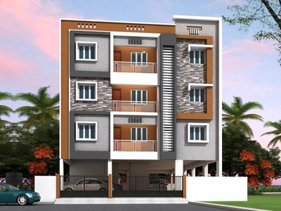 885 sq ft 2 BHK Launch property Apartment for sale at Rs 57.53 lacs in Bk Bk Rohini Flats in Kovilambakkam, Chennai