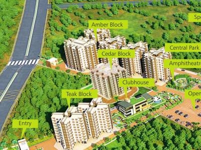 890 sq ft 2 BHK 2T Apartment for rent in Indya Estates The Greens at Anekal City, Bangalore by Agent Property Angel Management Pvt Ltd