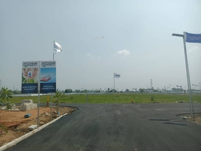 900 sq ft East facing Plot for sale at Rs 31.50 lacs in Adityaram Happinest in Thandalam, Chennai