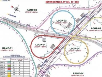 Mumbai National Highway Faching Open Plots