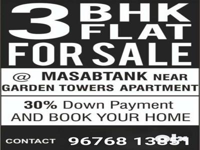 3Bhk FLATS FOR SALE AT MASABTANK NEAR KHAJA MANSION FUNCTION