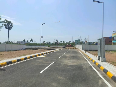 1000 sq ft North facing Completed property Plot for sale at Rs 40.00 lacs in SATHIYAM Arohana Avenue in Vandalur, Chennai