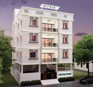 1025 sq ft 3 BHK Completed property Apartment for sale at Rs 81.99 lacs in Viva Vethathiri in Pallavaram, Chennai
