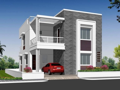 1100 sq ft 3 BHK 3T North facing Villa for sale at Rs 68.95 lacs in Project in tambaram west, Chennai