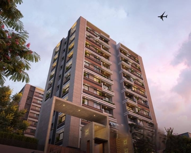 1237 sq ft 3 BHK Launch property Apartment for sale at Rs 76.00 lacs in Radhe The First in Nava Naroda, Ahmedabad